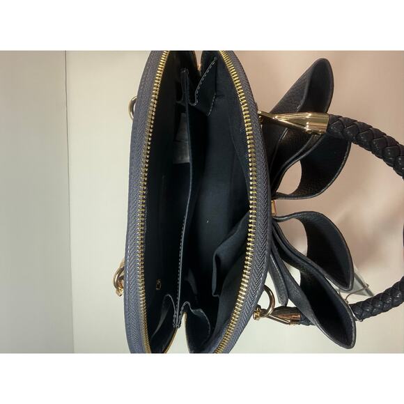 Like Dreams Women's Jenna Triple Compartment Bowtie Satchel Bag - Picture 5 of 6